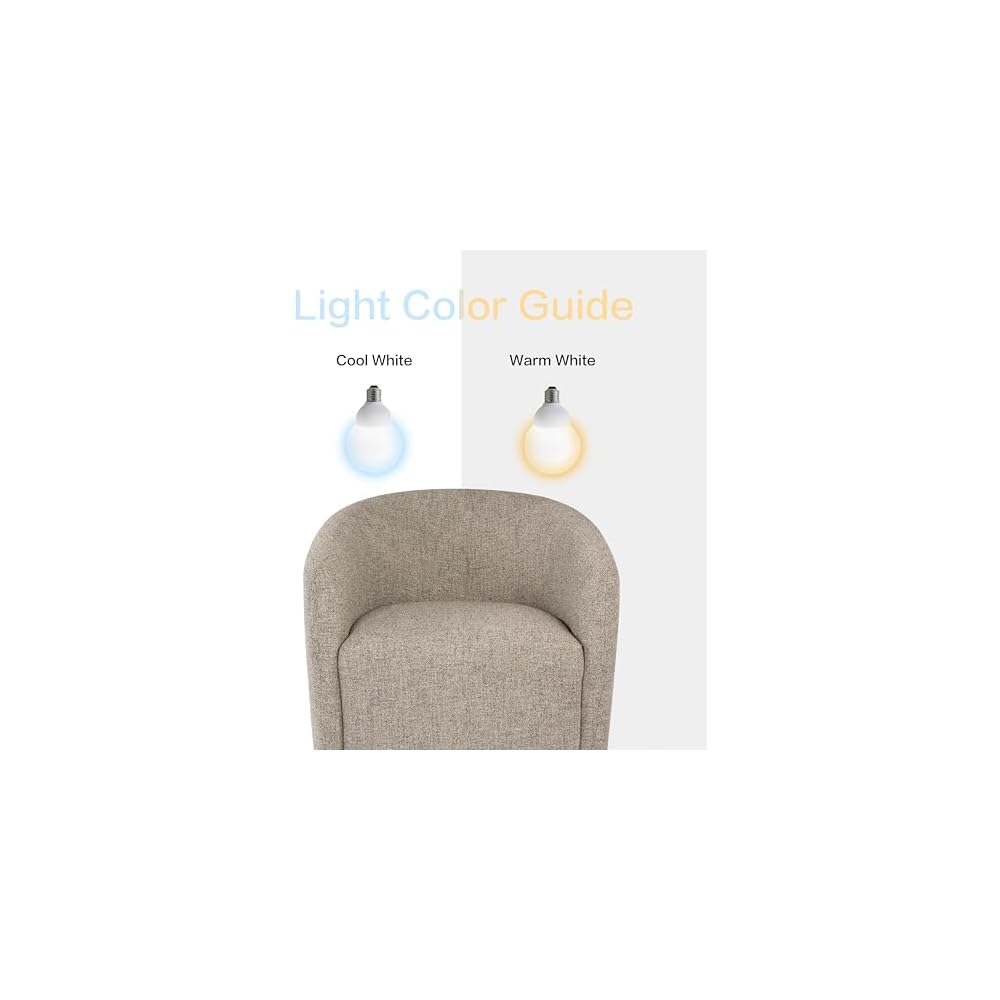 HomePop 360° Swivel Barrel Accent Chair - Midtone Gray Fabric