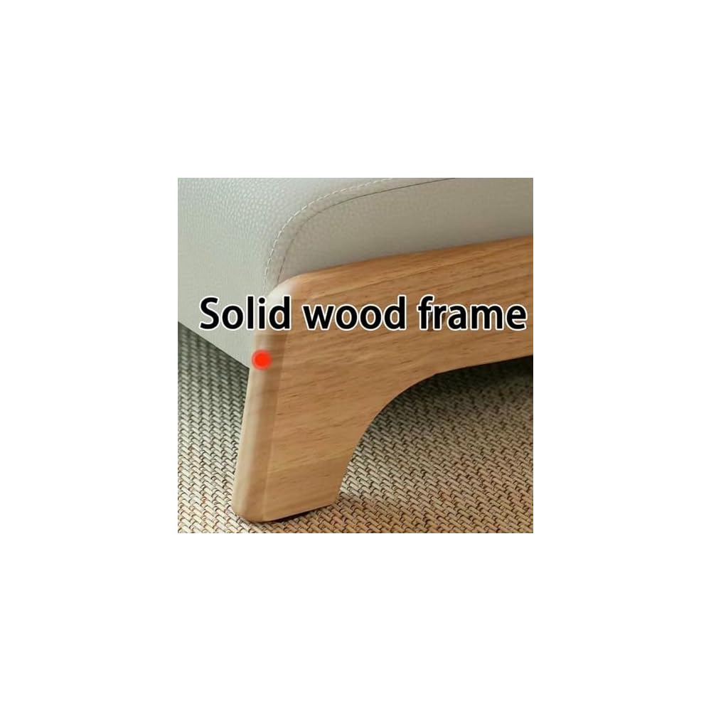 Meditation Chair with Back Support - Solid Wood Tatami Floor Chair for Living Room, Bedroom, Bay Window